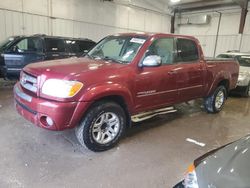 Toyota salvage cars for sale: 2006 Toyota Tundra Double Cab SR5