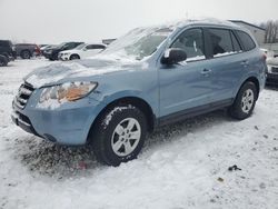 Salvage cars for sale at Wayland, MI auction: 2009 Hyundai Santa FE GLS