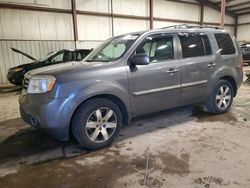 Salvage cars for sale from Copart Pennsburg, PA: 2015 Honda Pilot Touring