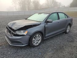 Volkswagen salvage cars for sale: 2015 Volkswagen Jetta SE