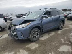 Toyota salvage cars for sale: 2019 Toyota Highlander SE