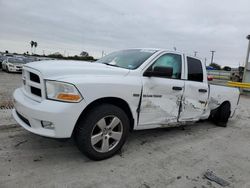 Dodge salvage cars for sale: 2012 Dodge RAM 1500 ST