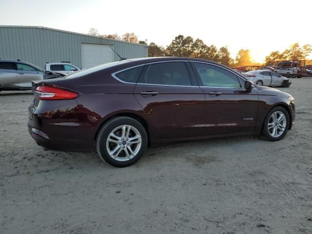 2018 Ford Fusion SE Hybrid