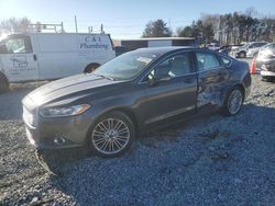 Salvage cars for sale at Mebane, NC auction: 2015 Ford Fusion SE