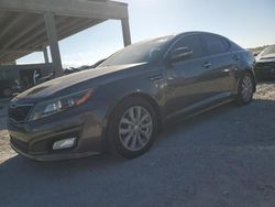 Salvage cars for sale from Copart West Palm Beach, FL: 2015 KIA Optima EX