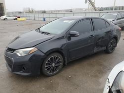 Salvage cars for sale at Kansas City, KS auction: 2016 Toyota Corolla L