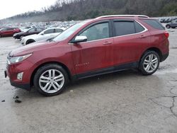 Chevrolet salvage cars for sale: 2018 Chevrolet Equinox Premier