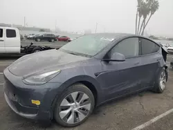 Salvage cars for sale at Van Nuys, CA auction: 2022 Tesla Model Y