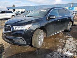 Acura salvage cars for sale: 2019 Acura MDX Sport Hybrid Technology