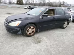 Salvage cars for sale at Spartanburg, SC auction: 2006 Honda Accord SE