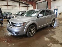 Salvage cars for sale at Lansing, MI auction: 2018 Dodge Journey GT