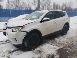 Vehiculos salvage en venta de Copart Moncton, NB: 2017 Toyota Rav4 LE