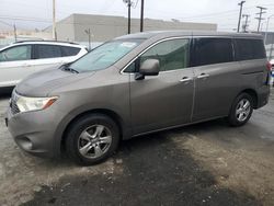 Salvage cars for sale from Copart Sun Valley, CA: 2015 Nissan Quest S