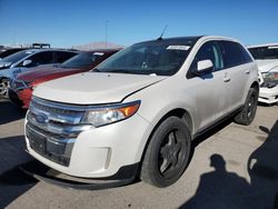 Salvage cars for sale at North Las Vegas, NV auction: 2013 Ford Edge SEL