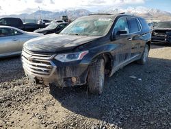 Salvage cars for sale at Magna, UT auction: 2018 Chevrolet Traverse High Country