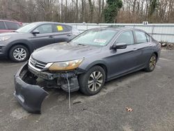 Salvage cars for sale at Glassboro, NJ auction: 2013 Honda Accord LX