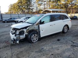 Salvage cars for sale at Austell, GA auction: 2014 Honda Odyssey EXL