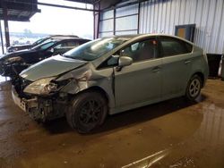 Salvage cars for sale from Copart American Canyon, CA: 2013 Toyota Prius