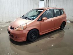 Salvage cars for sale from Copart Central Square, NY: 2008 Honda FIT Sport