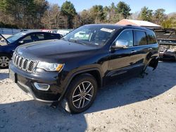 Salvage cars for sale at Mendon, MA auction: 2021 Jeep Grand Cherokee Limited