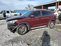 Salvage cars for sale at Riverview, FL auction: 2017 Hyundai Tucson Limited