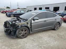 Salvage cars for sale at Jacksonville, FL auction: 2018 Hyundai Elantra SEL