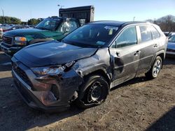 Salvage cars for sale at East Granby, CT auction: 2021 Toyota Rav4 LE