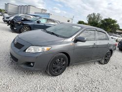 Salvage cars for sale at Opa Locka, FL auction: 2010 Toyota Corolla Base