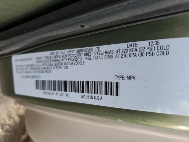 2006 Subaru Legacy Outback 2.5I