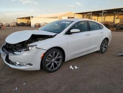 Salvage cars for sale at Brighton, CO auction: 2015 Chrysler 200 C