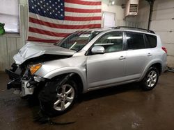 Salvage cars for sale from Copart Lyman, ME: 2010 Toyota Rav4 Limited