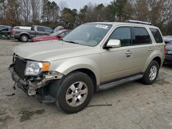 Salvage cars for sale at Austell, GA auction: 2012 Ford Escape Limited