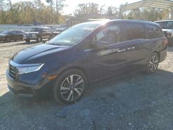 Salvage cars for sale at Augusta, GA auction: 2022 Honda Odyssey Touring