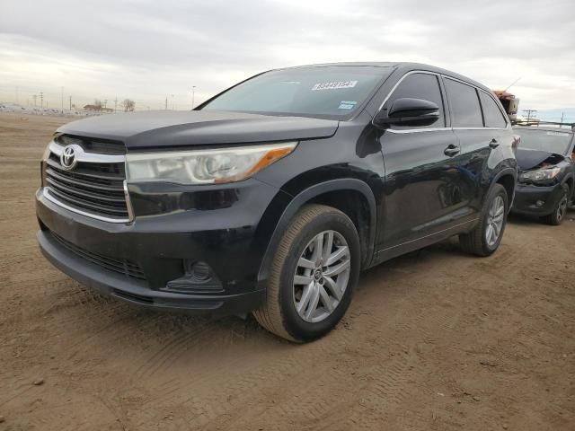 2016 Toyota Highlander LE