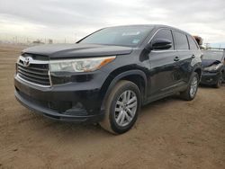 Toyota salvage cars for sale: 2016 Toyota Highlander LE