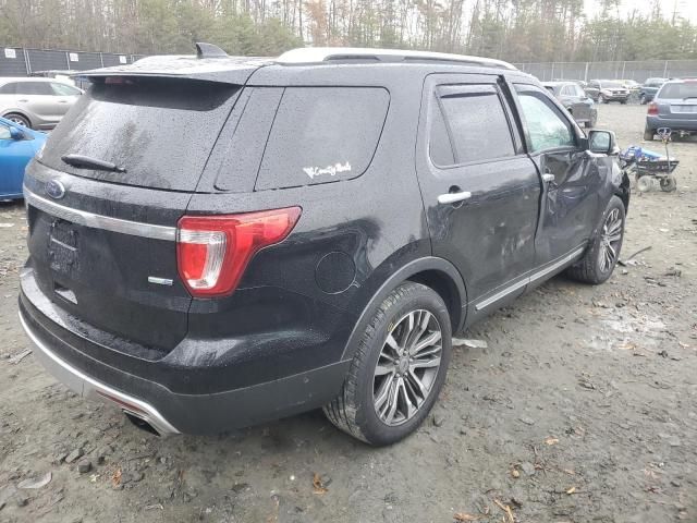 2017 Ford Explorer Platinum