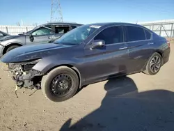 Salvage cars for sale at Adelanto, CA auction: 2016 Honda Accord EXL