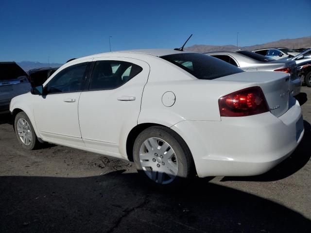 2012 Dodge Avenger SE