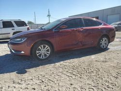 Salvage cars for sale at Jacksonville, FL auction: 2016 Chrysler 200 Limited