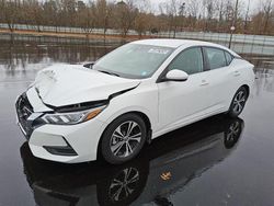 Salvage cars for sale at Glassboro, NJ auction: 2020 Nissan Sentra SV