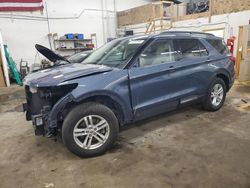 Ford salvage cars for sale: 2021 Ford Explorer XLT