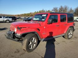 Jeep salvage cars for sale: 2018 Jeep Wrangler Unlimited Sahara