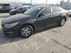 Carros salvage a la venta en subasta: 2016 KIA Optima LX