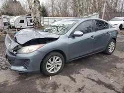 Salvage cars for sale at Portland, OR auction: 2012 Mazda 3 I