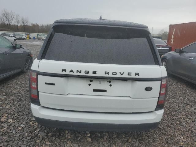 2016 Land Rover Range Rover Supercharged