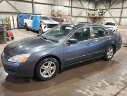 Salvage Cars with No Bids Yet For Sale at auction: 2007 Honda Accord EX