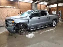 Salvage cars for sale at Ebensburg, PA auction: 2020 Chevrolet Silverado K1500 Custom