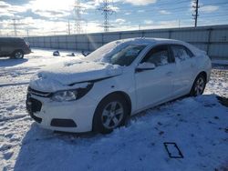 Vehiculos salvage en venta de Copart Elgin, IL: 2016 Chevrolet Malibu Limited LT