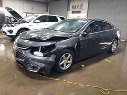 Chevrolet Malibu ls Vehiculos salvage en venta: 2017 Chevrolet Malibu LS