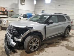 Ford salvage cars for sale: 2022 Ford Explorer XLT